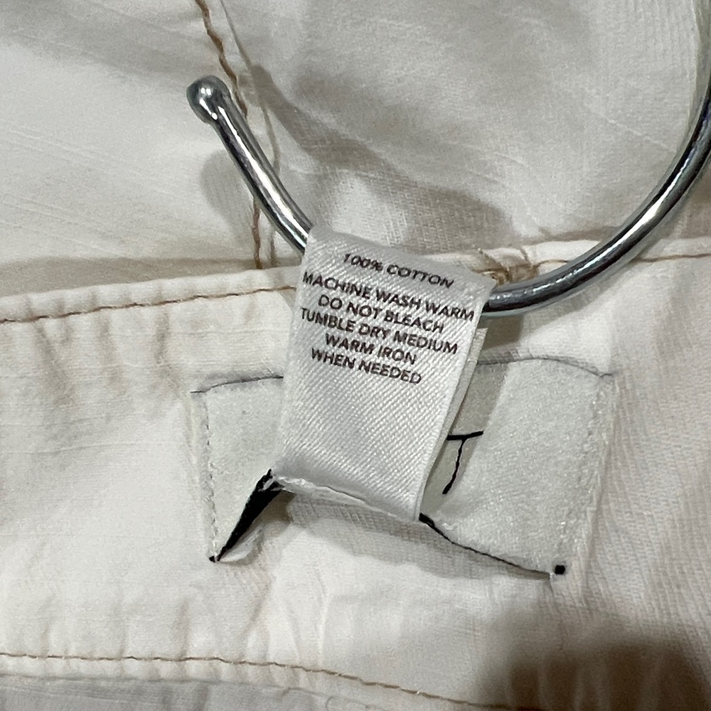 Ann Taylor Loft Off White Denim Mini Skirt - Picture 6 of 6